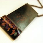 Anne Thornton -  black and copper necklace